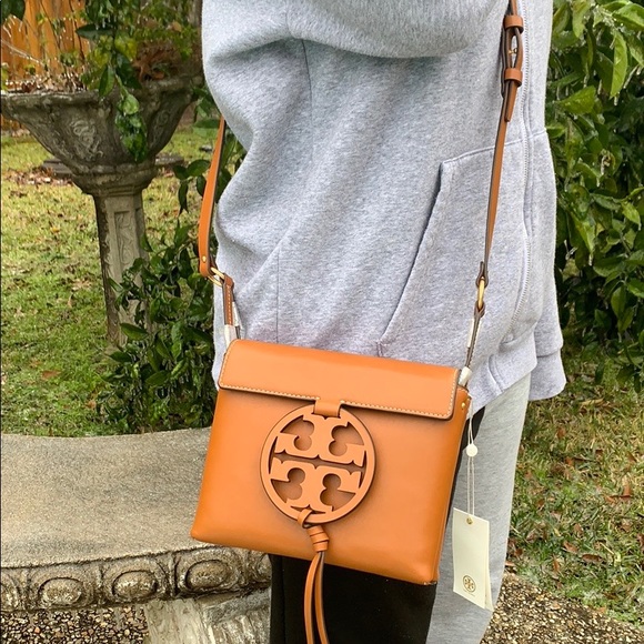 Tory Burch Handbags - Tory Burch Miller Leather Crossbody Bag